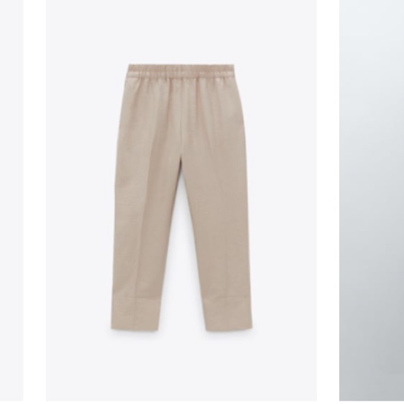 Zara Satin effect pants - Picture 3 of 4